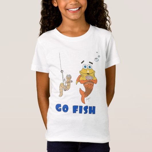 T-Shirt vont les poissons (Devant)