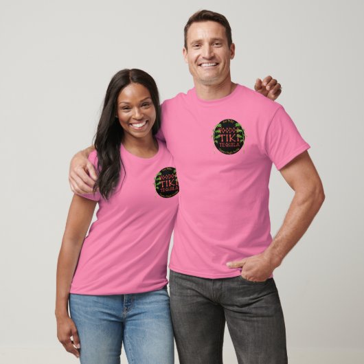 T-shirt Voodoo Tiki Tequila Johnny Tiki Jersey Burnout (Unisexe)