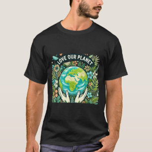 T-shirt voor Aardedag - Liefde voor onze planeet A
