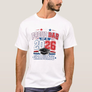 T-shirt voor afstuderende klas van 2026 voor trots