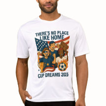 T-shirt voor Amerikaanse fans