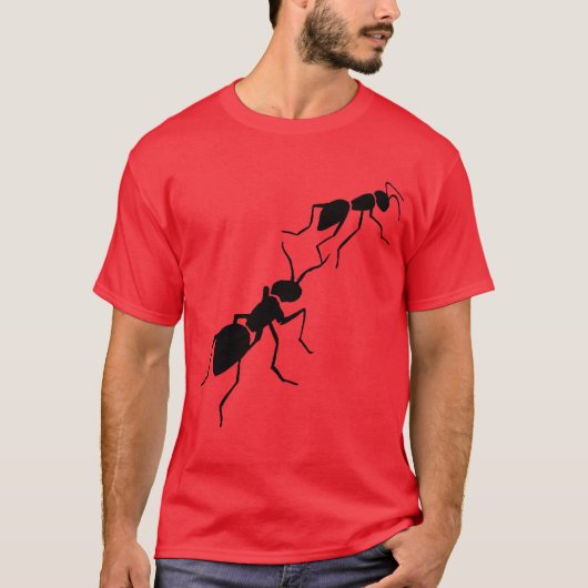 T-shirt voor ants (Voorkant)