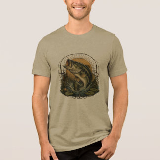 T-shirt voor bassangelen | T-shirt voor grootbekba