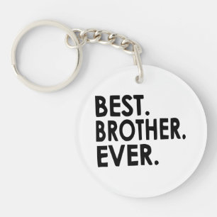 T-shirt voor beste broer ooit, broers en zussen sleutelhanger