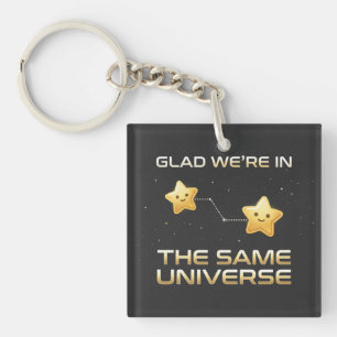 T-shirt voor Beste Vriendendag: Celestial Same Uni Sleutelhanger