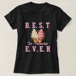 T-shirt voor Beste Vriendendag: Mooie Ijs Beste Vr
