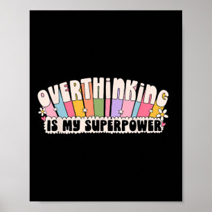 T-shirt voor bewustzijn van geestelijke gezondheid poster
