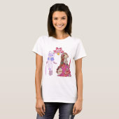 T-shirt voor bijen en pycat (Voorkant volledig)