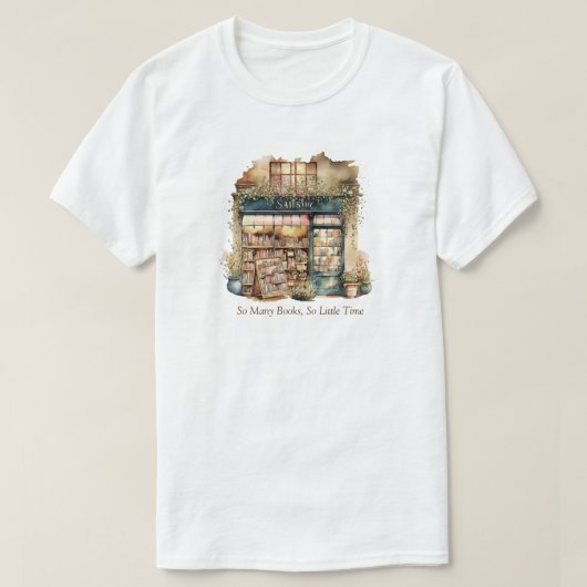 T-Shirt voor boekwinkel (Design voorkant)