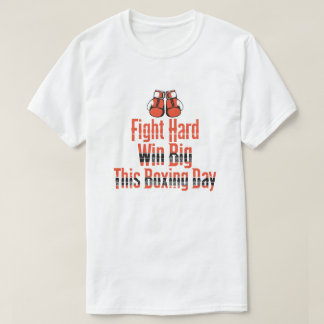 T-shirt voor Boxing Day koopjesjager
