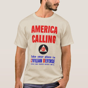 T-shirt voor civiele bescherming