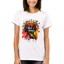 T-shirt voor creatieve expressie en artiesten