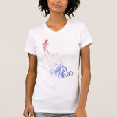 T-shirt voor dames (Voorkant)