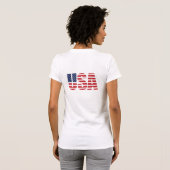 T-shirt voor dames (Achterkant volledig)