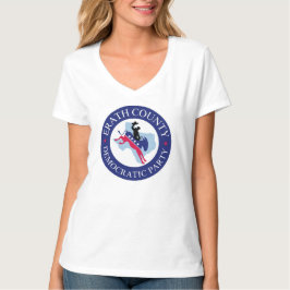 T-shirt voor dames V-Neck