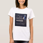 T-shirt voor de basis van de vrouw - MdDS Warrior (Voorkant)