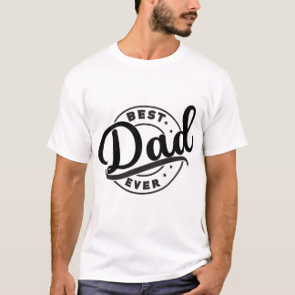 T-shirt voor de beste papa ooit