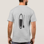 T-shirt voor de kartonnen doos (Achterkant)