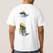 T-shirt voor de Kaukasus (Achterkant)