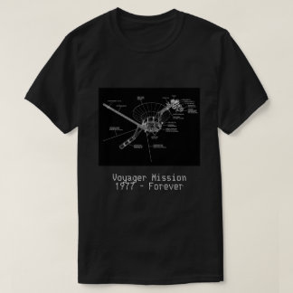 T-shirt voor de missie van Voyager