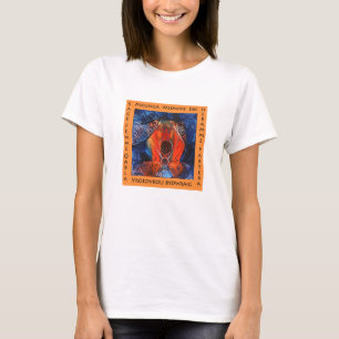 T-shirt voor de pleitbezorger van de vrouw