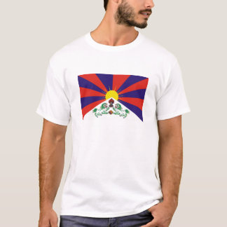T-shirt voor de Tibetaanse vlag