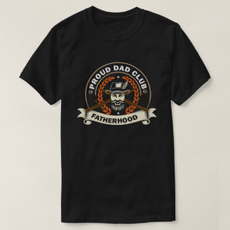T-Shirt voor de trotskleurende papa club – Grappig