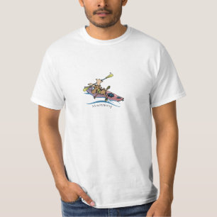 T-shirt voor de vervaardiging van de Vermont-mose 