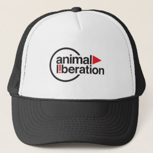 T-shirt voor dierlijke bevrijding trucker pet