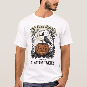 T-shirt voor docent kunstgeschiedenis met griezeli