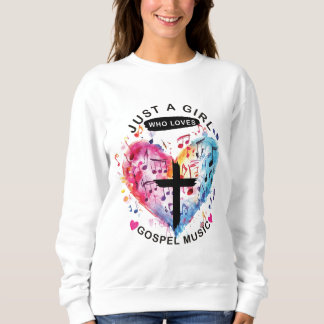 T-shirt voor een meisje dat van gospelmuziek houdt