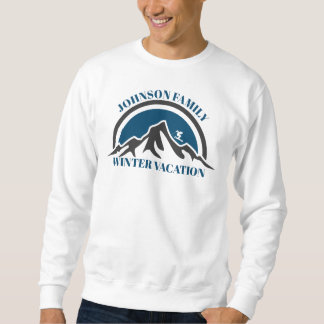 T-shirt voor een op maat gemaakte familie-winterva
