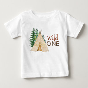 T-shirt voor eerste verjaardag Wilde Peuter