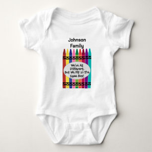 T-shirt voor familiebijeenkomst Baby Body Pakje
