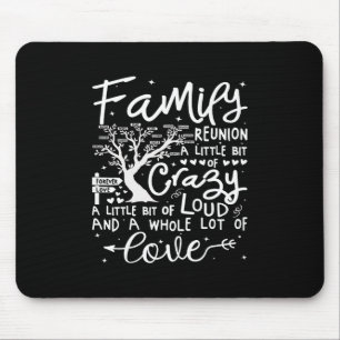 T-shirt voor familiereünie 2025 Familie Matching R Muismat