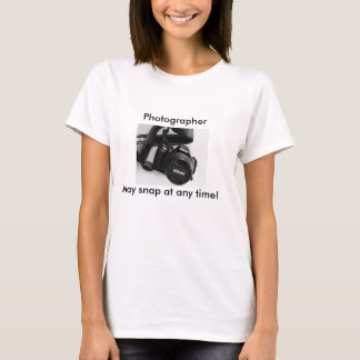 T-shirt voor foto's
