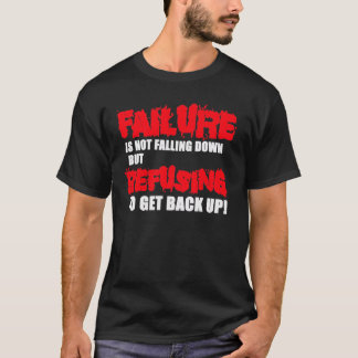 T-shirt voor foutmelding