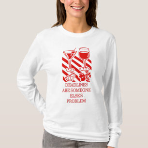 T-shirt voor gepensioneerde office manager Kado vo