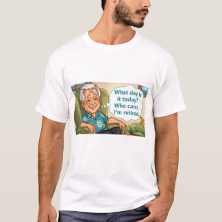 T-shirt voor gepensioneerde opa