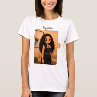 T-shirt voor grote zus | Leuke bijpassende verjaar