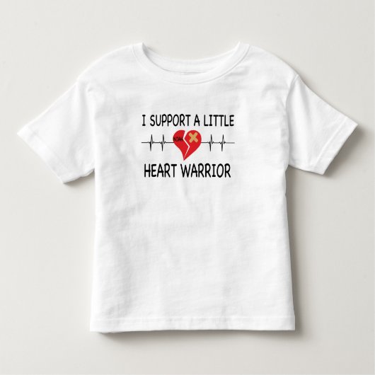 T-SHIRT VOOR HEART WARRIOR BOYS (Voorkant)