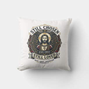 T-shirt voor herstel na echtscheiding Jezus Christ Kussen