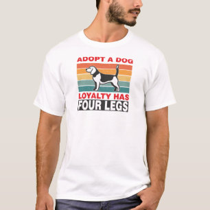 T-shirt voor het adopteren van honden – Cadeau voo