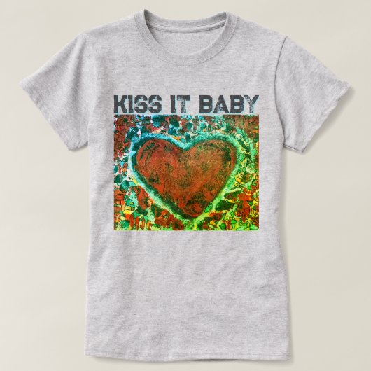 T-shirt voor het hart (Design voorkant)