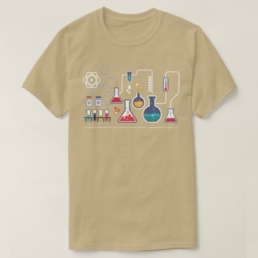 T-shirt voor het laboratorium (Design voorkant)