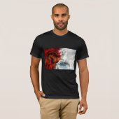 T-shirt voor het T-shirt voor de lucht- en brandpa (Voorkant volledig)