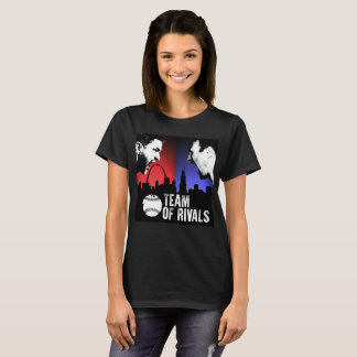 T-shirt voor het team van de rivalen Podcast-vrouw