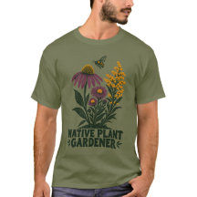 T-shirt voor inheemse plantentuinier