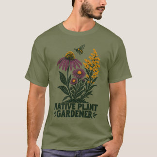 T-shirt voor inheemse plantentuinier