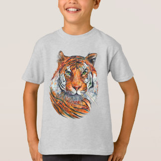 T-shirt voor jongen WILD TIGER